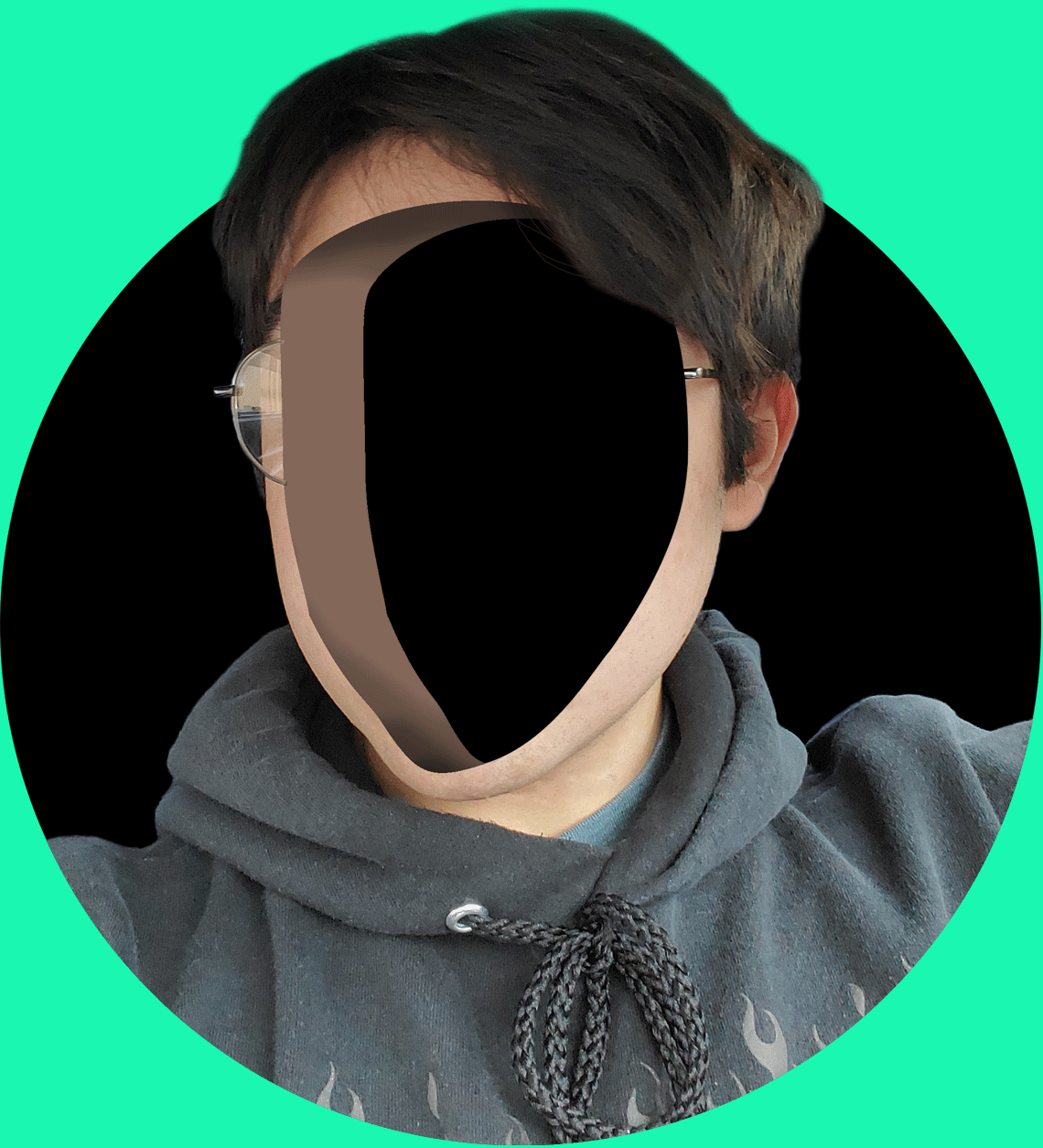 animated hollow face gif